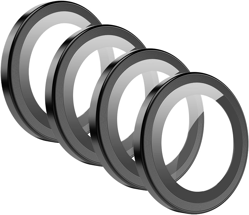 Lemxiee 4 Pack Tempered Glass Lens Protection Film for Samsung Galaxy Tab A11 & A9 8.7" HD Protection Camera Lens Protector