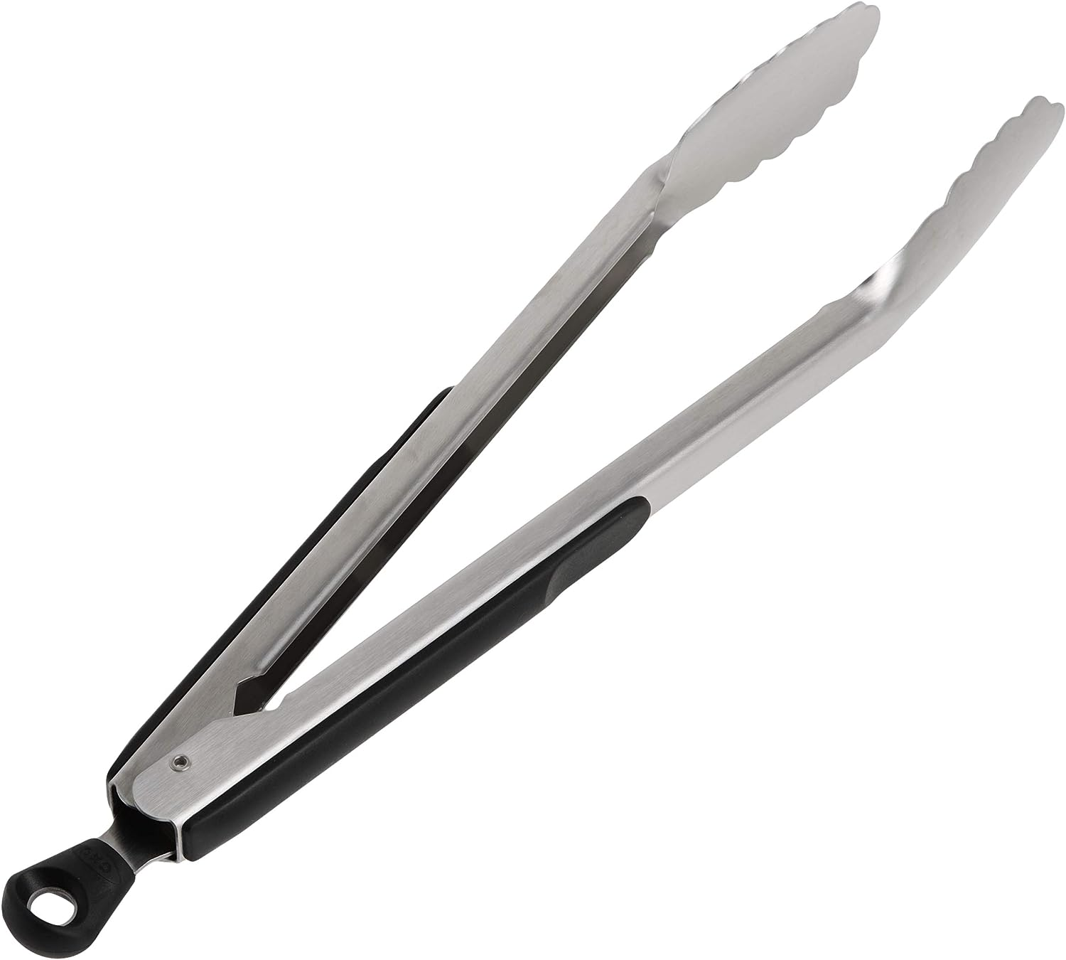 OXO 1054627 Good Grips Tongs with Nylon Head, 9-Inch/ 23 Cm, Stainless Steel and OXO 28581 Good Grips Tongs, 12-Inch Length image number 1
