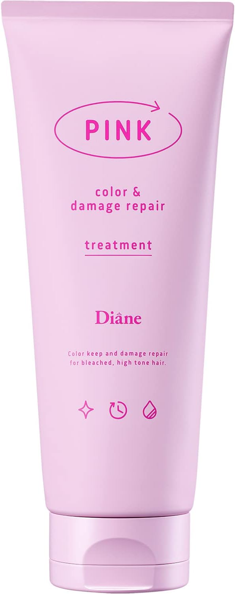 Diane Color Treatment, Pink, Color Charge & Damage Repair with Reduces Yellowing, Warm Color, 5.3 Oz (150 G) image number 6