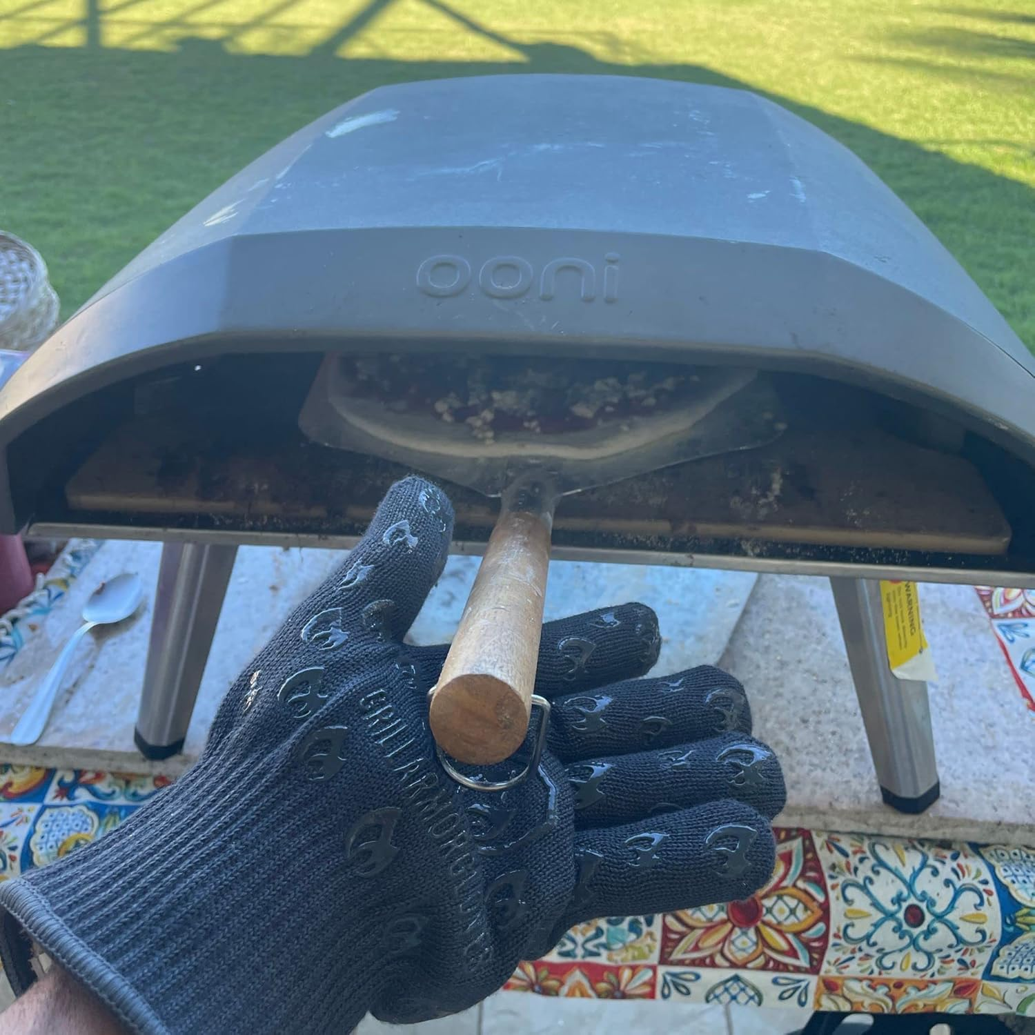 Grill Armor Oven Gloves 932&deg;F Extreme Heat & Cut Resistant Oven Mitts with Fingers for BBQ, Cooking, Grilling, Baking &ndash; Accessory for Smoker, Cast Iron, Fire Pit, Camping, Fireplace and More image number 6