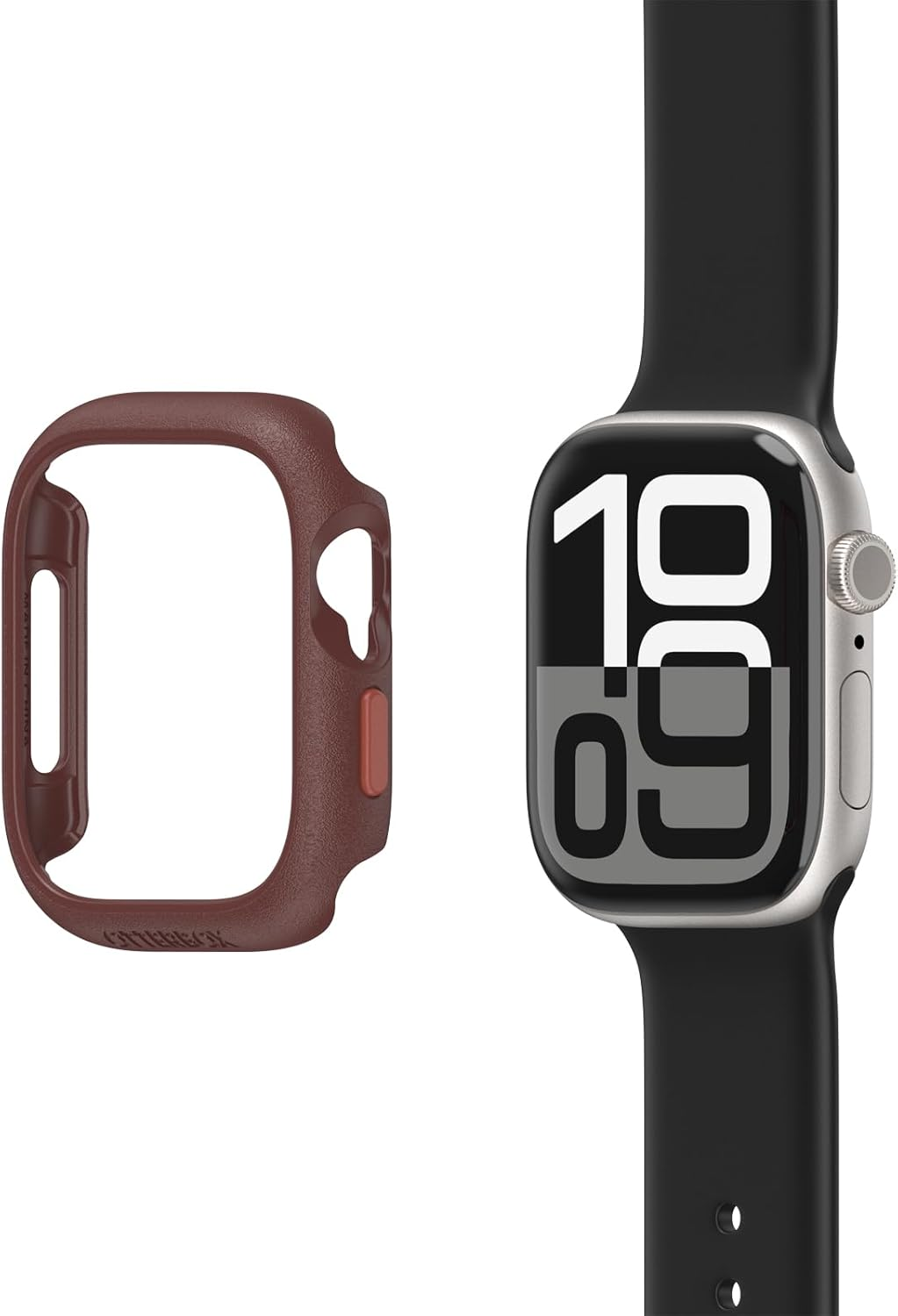 Otterbox Bumper for Apple Watch Series 11/10-46Mm, Shockproof, Drop Proof, Sleek Protective Case for Apple Watch, Guards Display and Edges, Black image number 4
