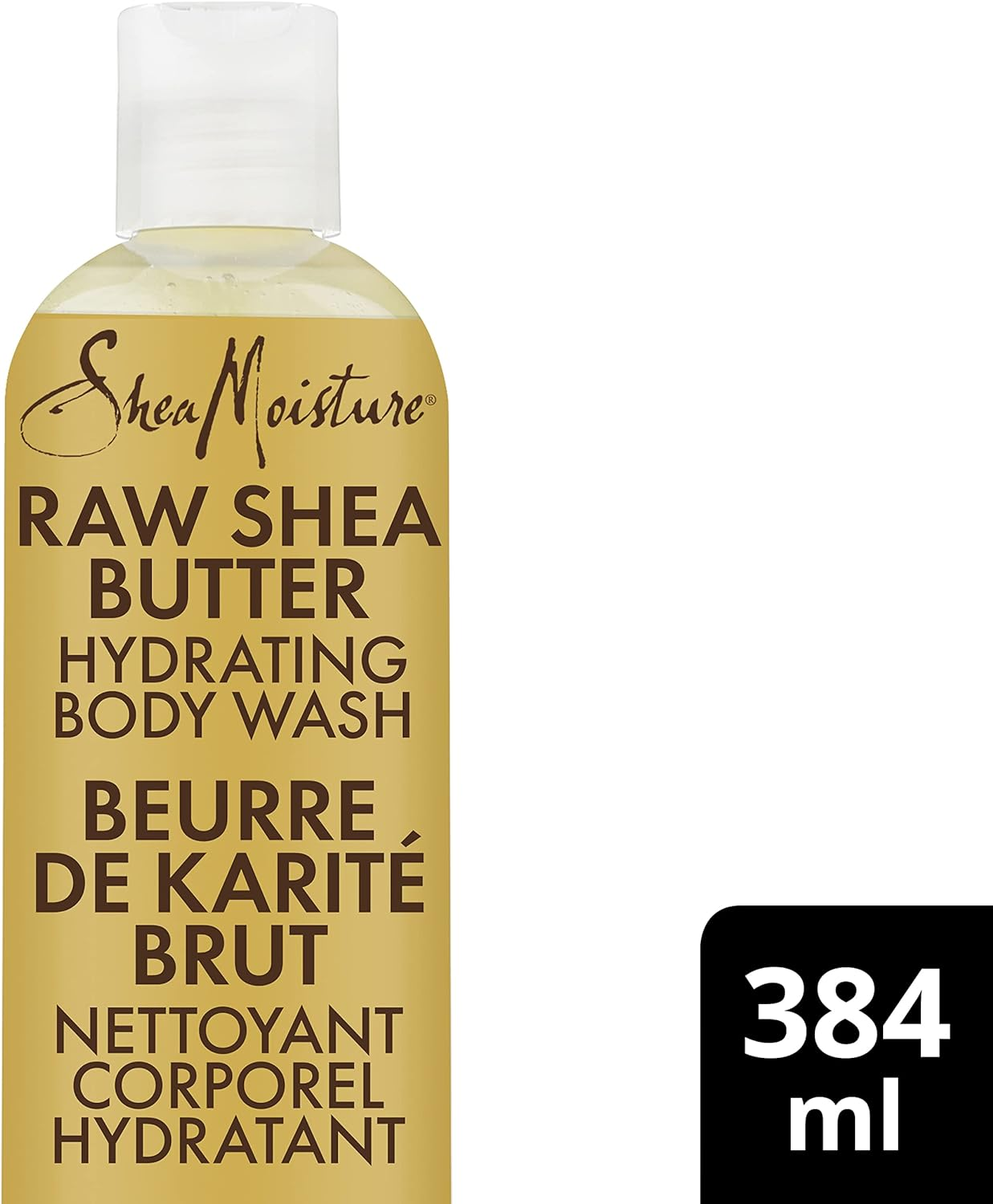 Shea Moisture Raw Shea Butter Hydrating Body Wash, 384 Ml, Multi, 1 Pack image number 2