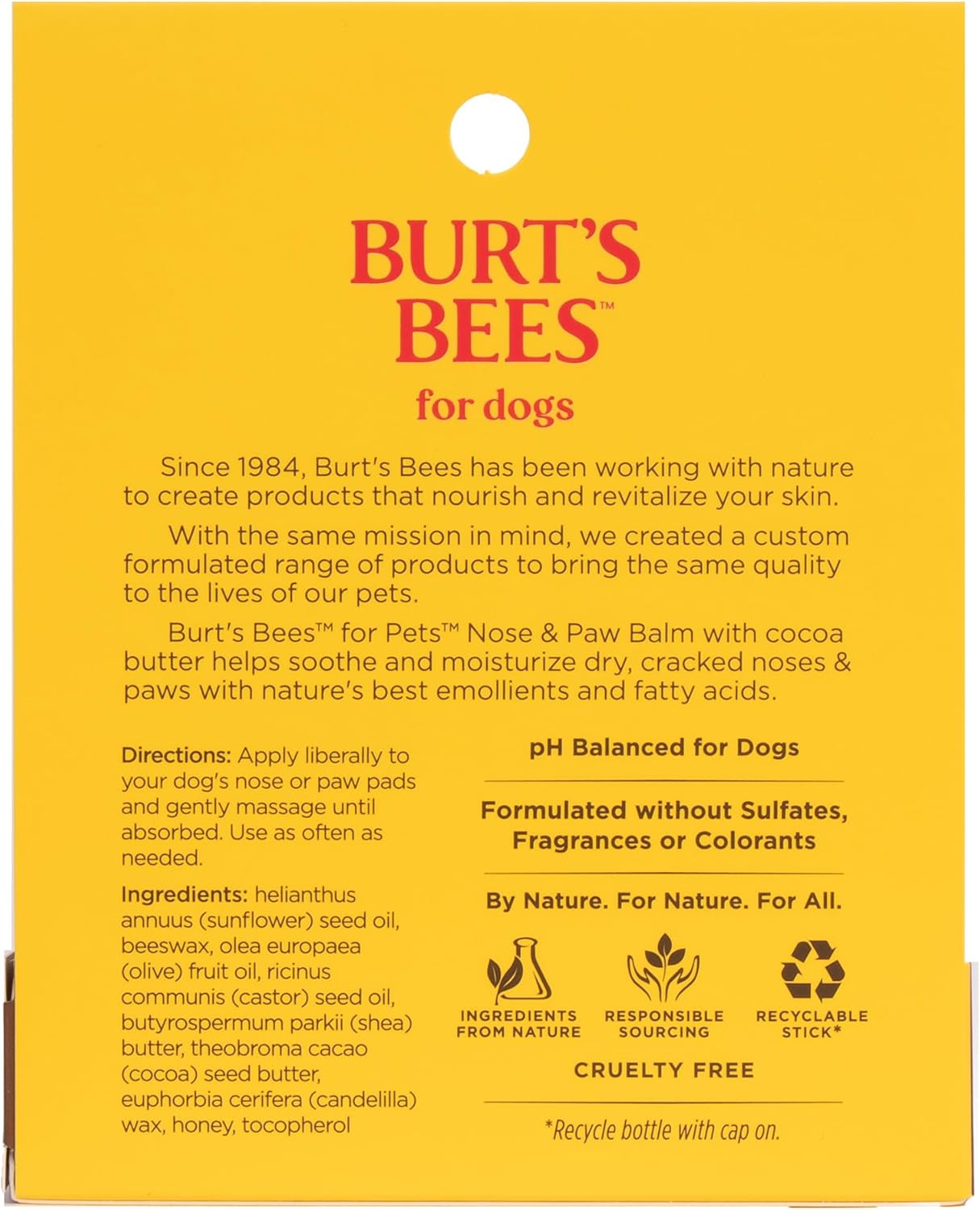 Burt'S Bees Paw Balm - Individual Box Packaging image number 2
