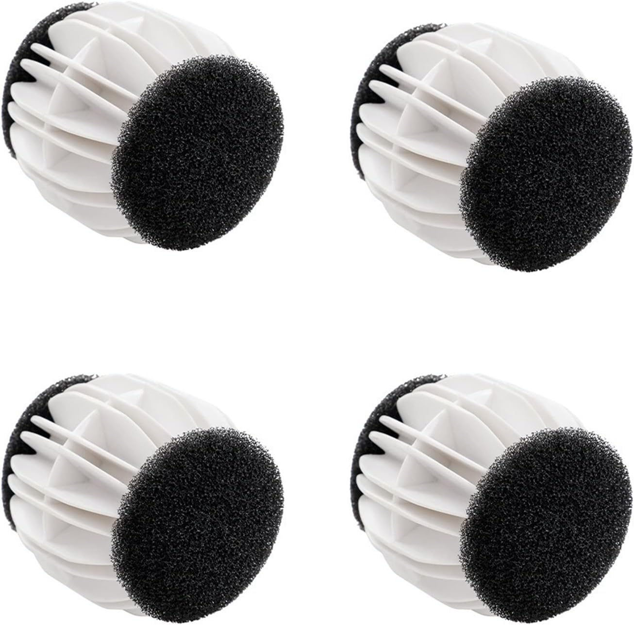4PCS Pet Pet Hair Remover for Washing Machine, Dryer Balls, Anti-Tangle Laundry Balls, Effectively Removes Pet Hair, Lint and Debris, Black and White image number 6