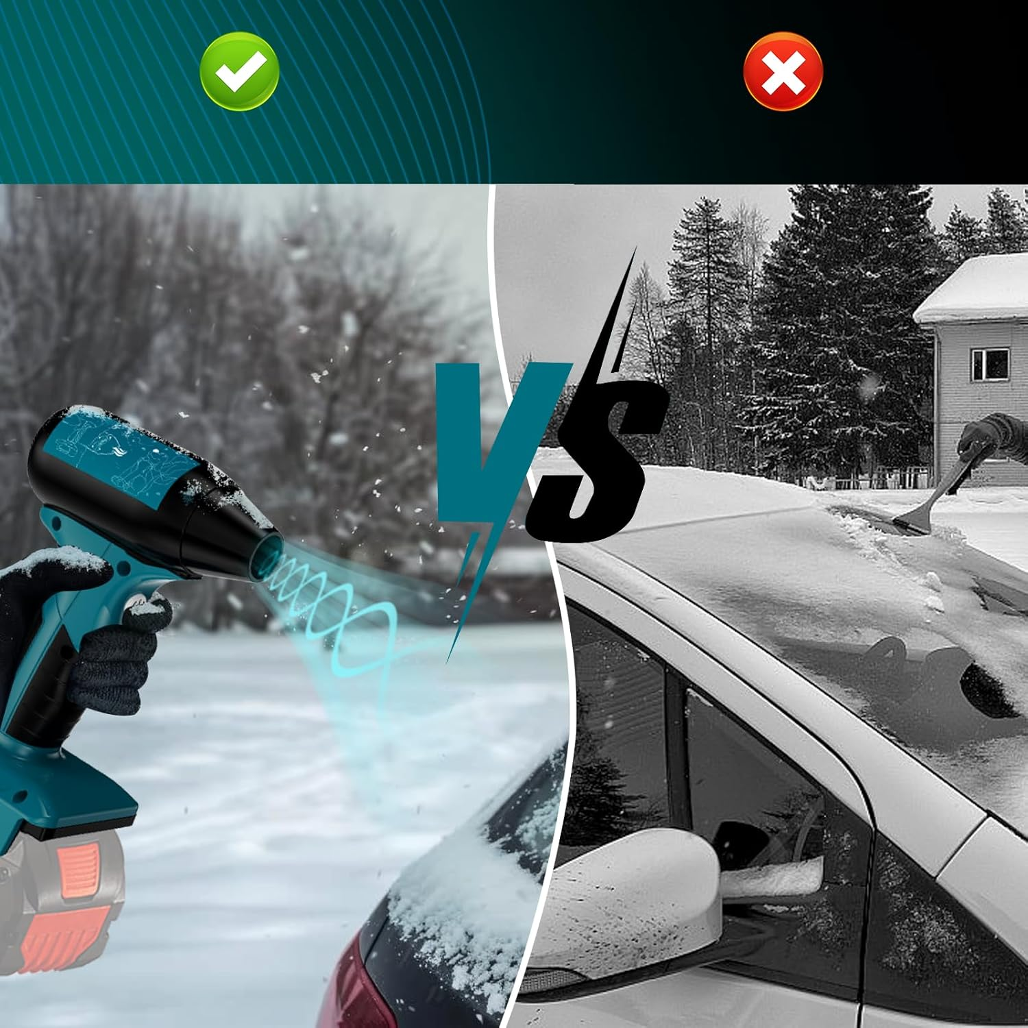 URUN Jet Dry Mini Blower for Bosch GBA 18V Battery, 130000RPM 18V Battery Blower, Portable Dust Blower, Air Blower Brushless for Cleaning PC, Keyboard and Car (No Battery) image number 5