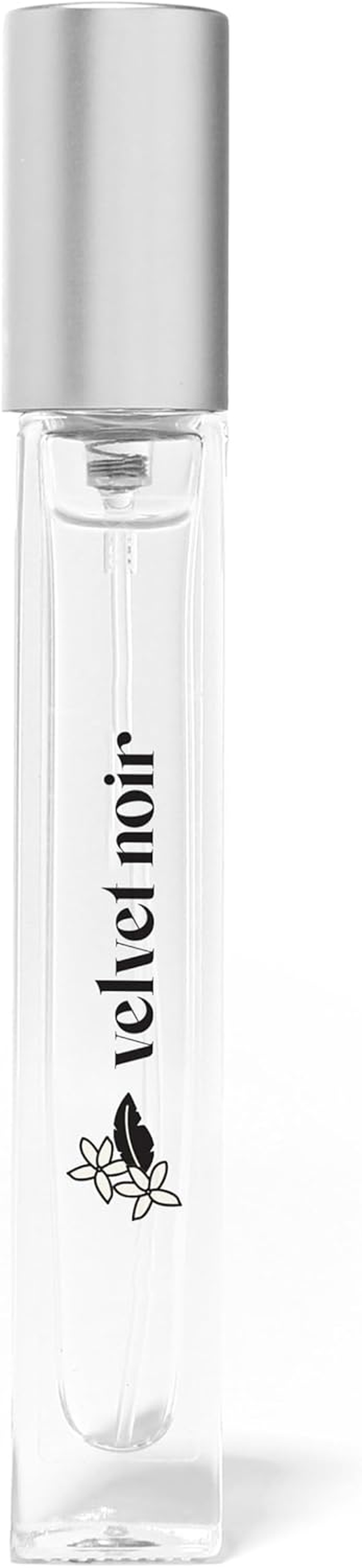 Just Juice Velvet Noir - Crisp Jasmine Perfume for Women and Men - Floral Musk Mini Travel Perfume with Apple, Rose, Geranium, Amber - 0.33 Oz image number 2