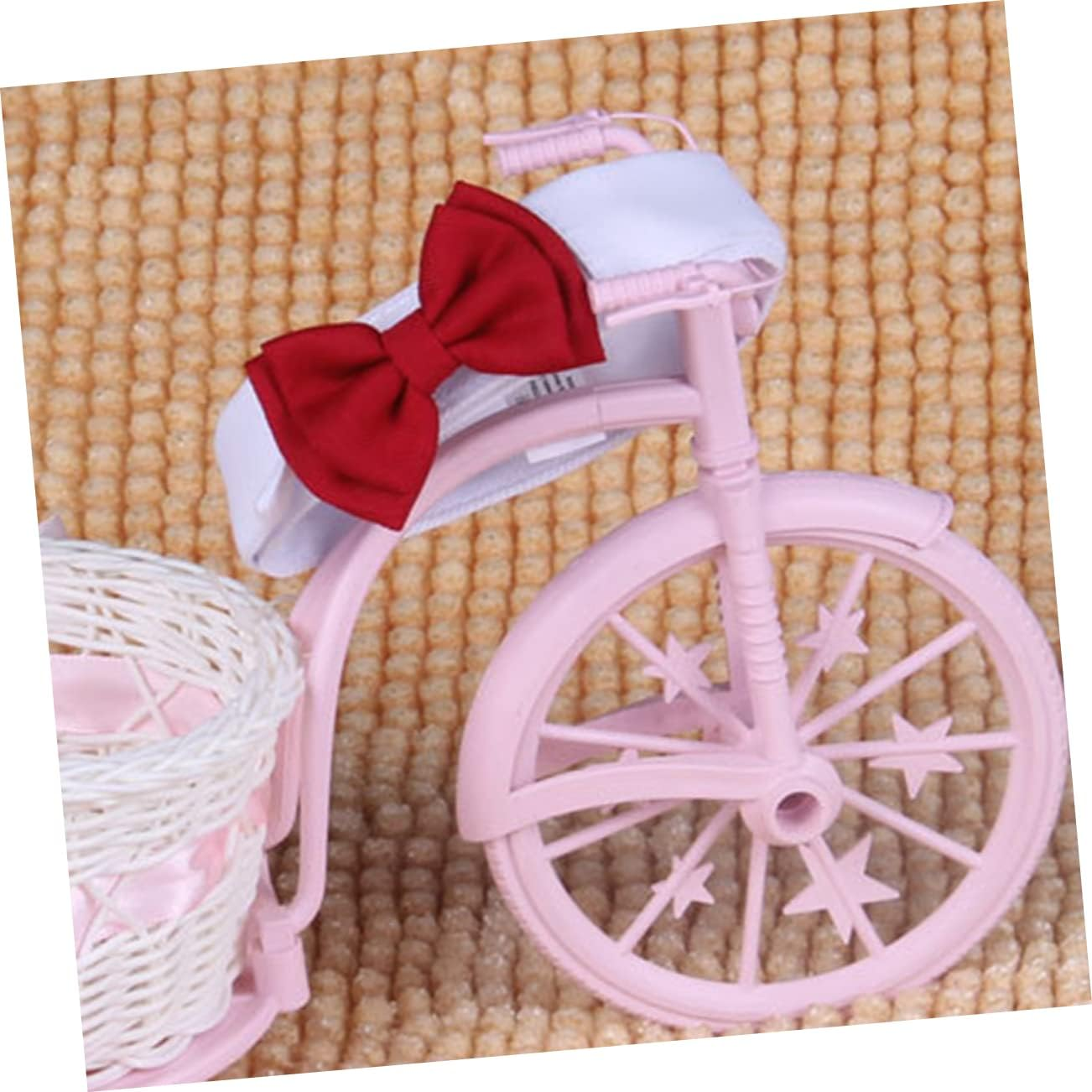 Ipetboom Pet Bowknot Collar Cat Cotton Tie for Daily Party Red Bow Tie Pet Supplies for Cat Accessories