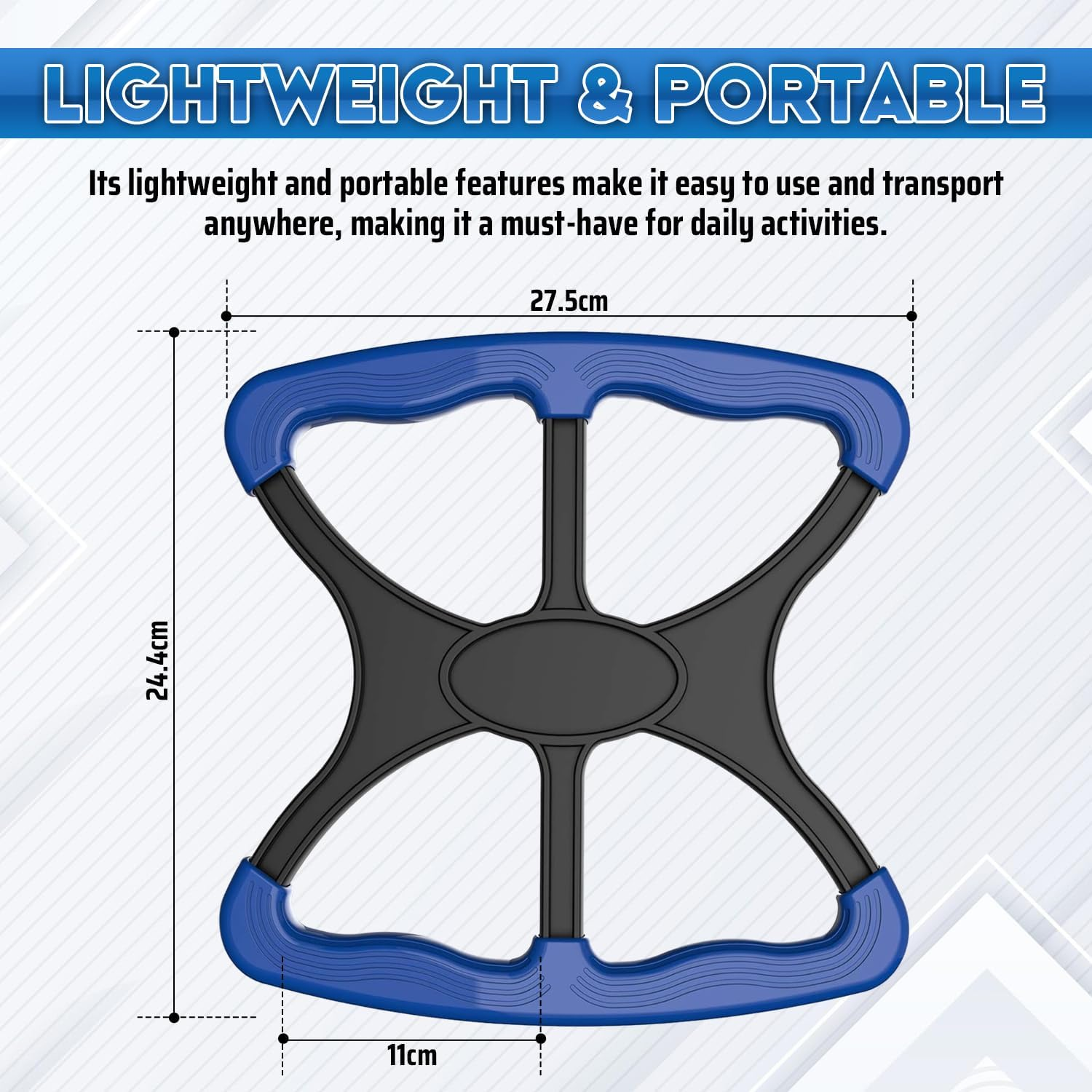 Lift Assists Standing Aid - Handicap Bar with No-Slip Grip Handles for Easy Transfers - Portable Lift Aid for Elderly, Seniors, Bariatric Patients, Disabled - Caregiver & Nurse Support, Safe Mobility Aid image number 4