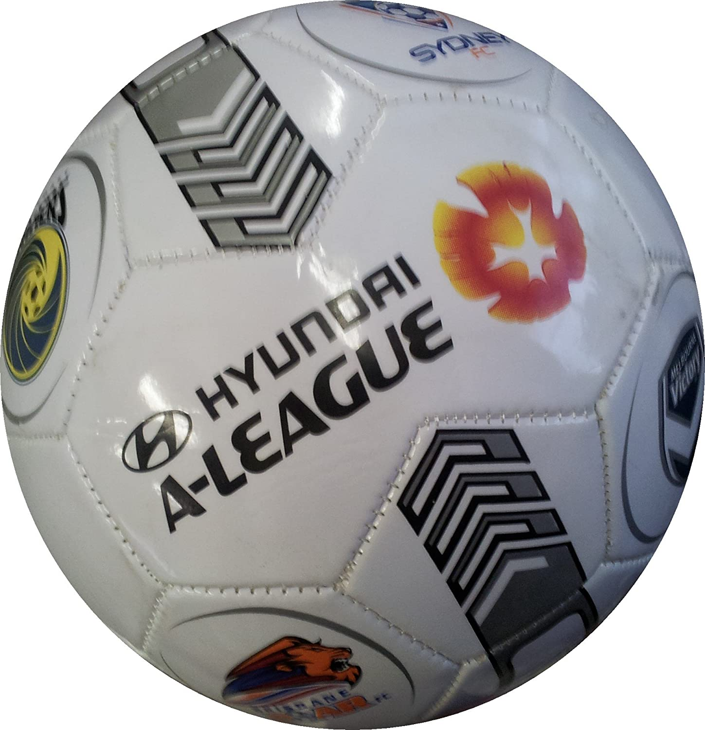 Hyundai A-League All Teams Supporters Soccer Ball, 5