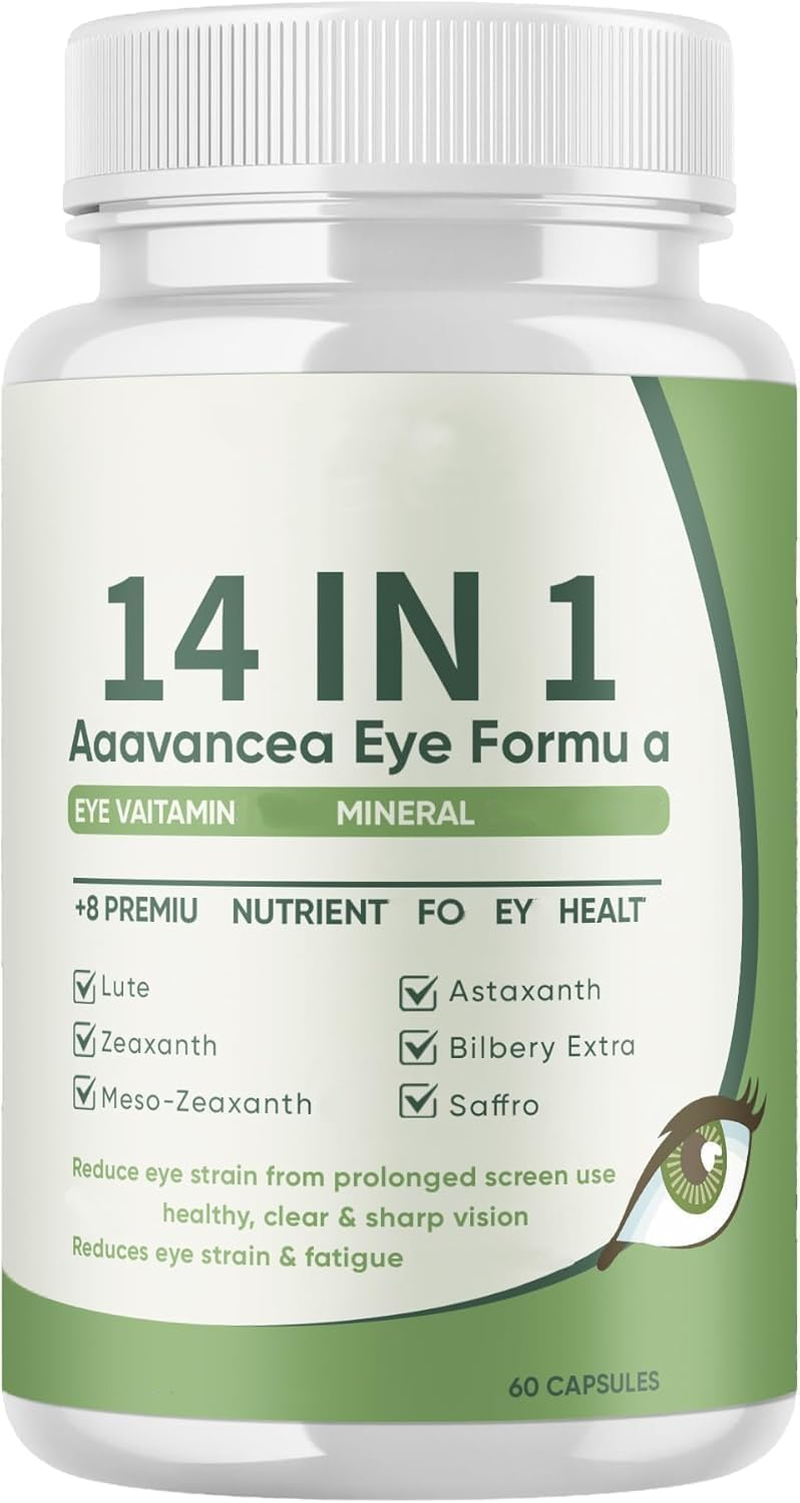 Ever-Vision-14-And-1 Advanced Eye with Lutein, Zeaxanthin, for Vision,1Pcs image number 3