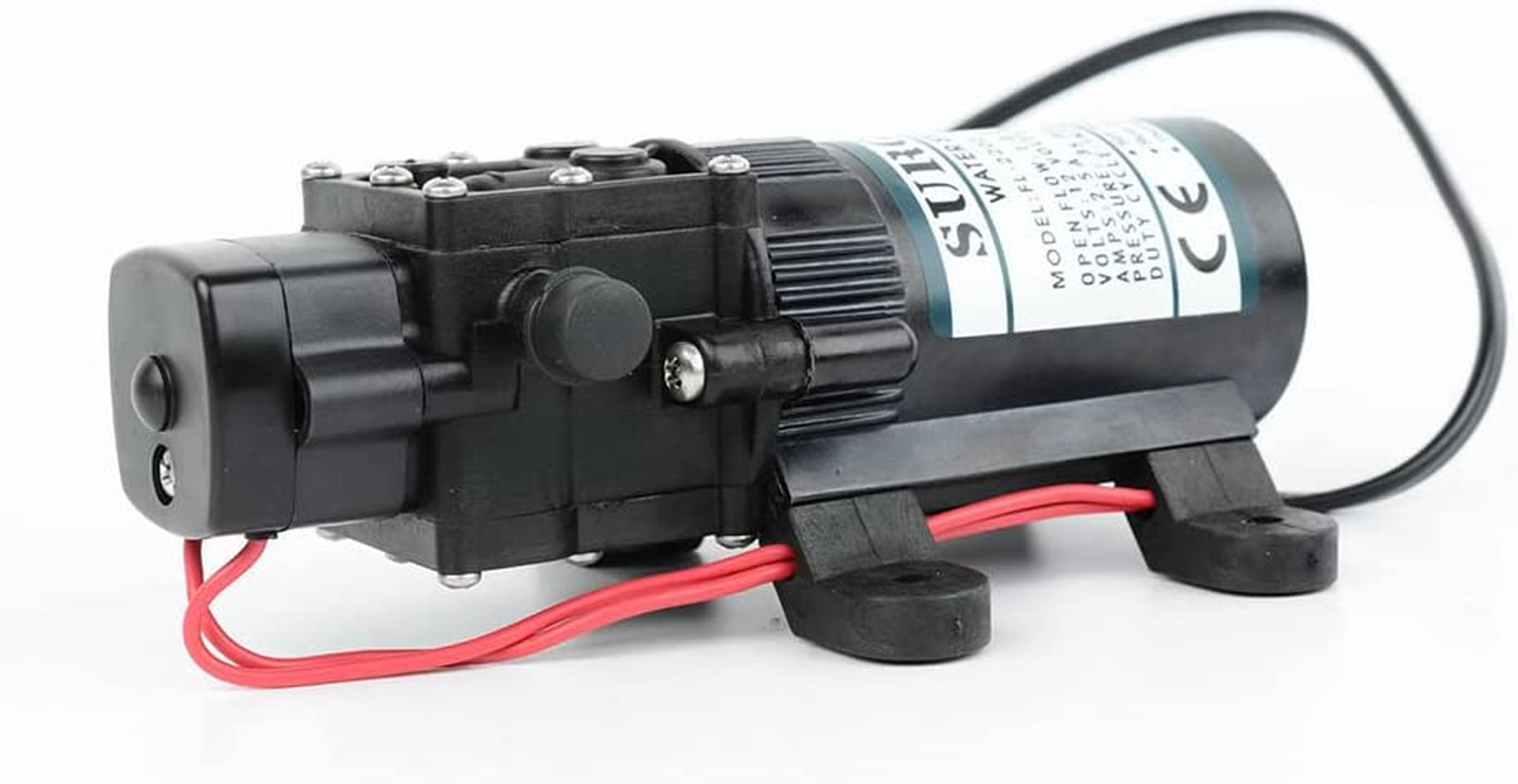 12V Water Pump 4.3Lpm Self-Priming Caravan Camping Boat FAST POST image number 1