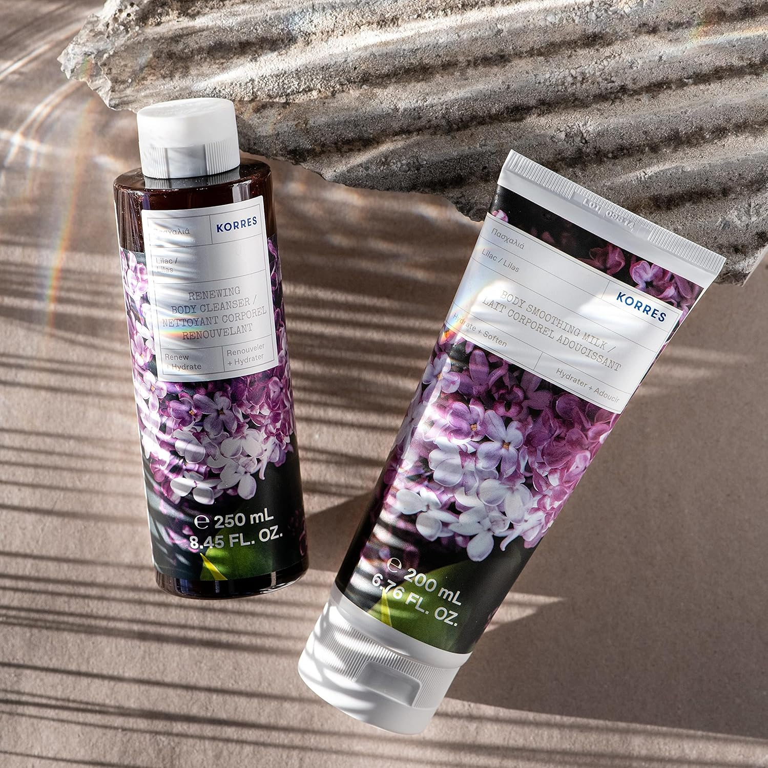 KORRES Lilac Revitalising Shower Gel with Active Aloe Vera Dermatologically Tested Vegan 250Ml image number 4