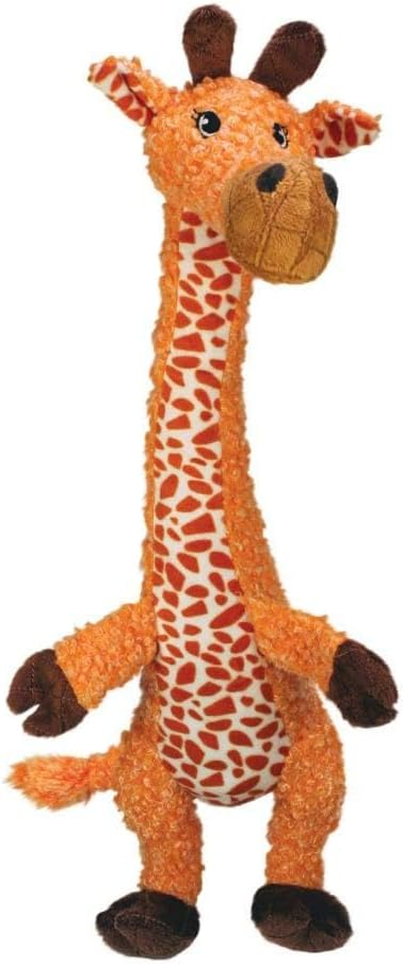 KONG - Shakers Luvs Giraffe - Indoor Cuddle Squeaky Plush Dog Toy - for Small Dogs image number 4