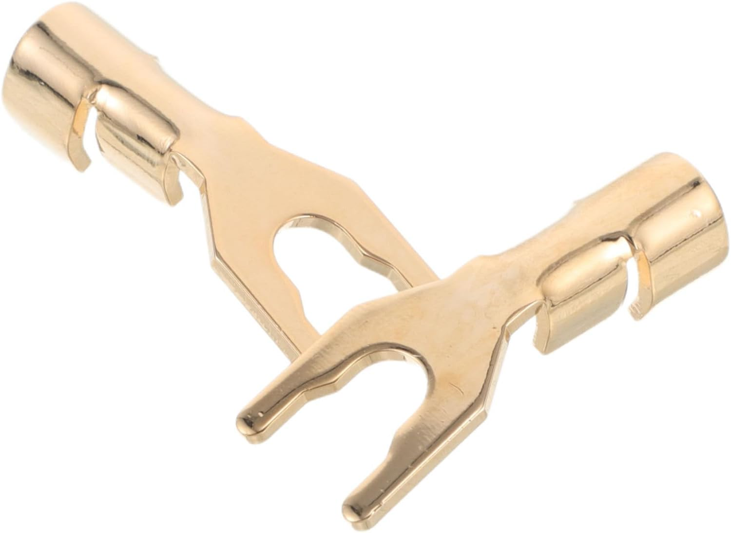 VINTORKY 2Pcs Hifi Speaker Connectors with Y Spade and Banana Plugs Plated Audio Adapters for Home Theater and Fit with Stable Structure and Enhanced Conductivity image number 6