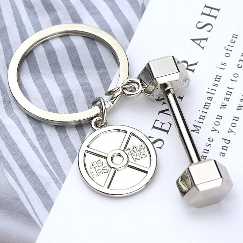 Sports Keychains for Men Women - Workout Gym Gifts for Sports Lover Fitness Motivation Keyrings for Boys Girls - Christmas Birthday Gifts for Fitness Instructor Coach image number 1