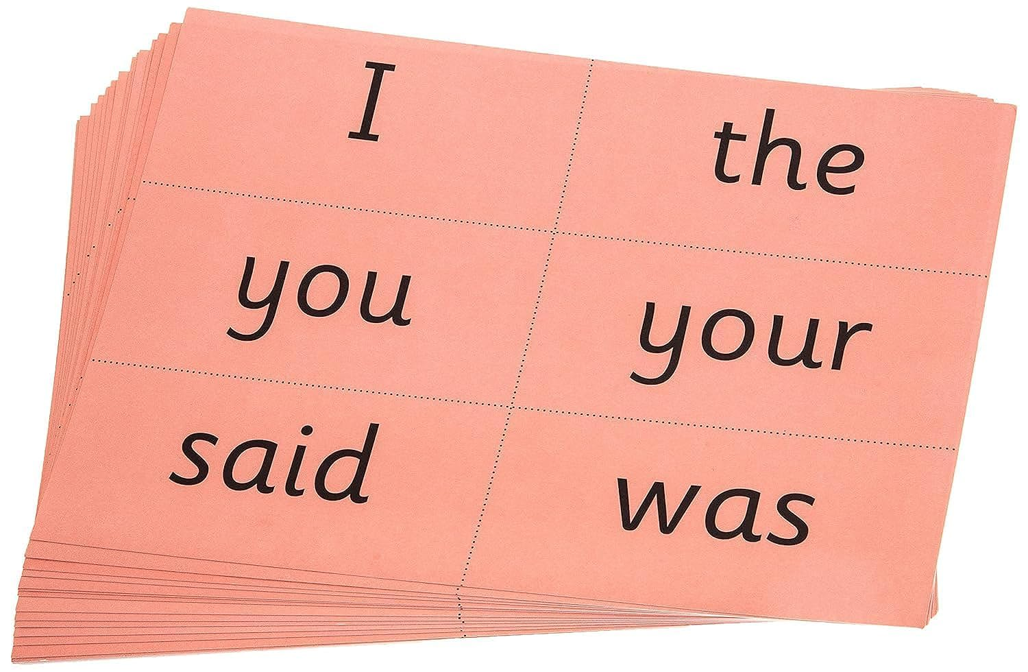 Read Write Inc Phonics: Red Word Cards