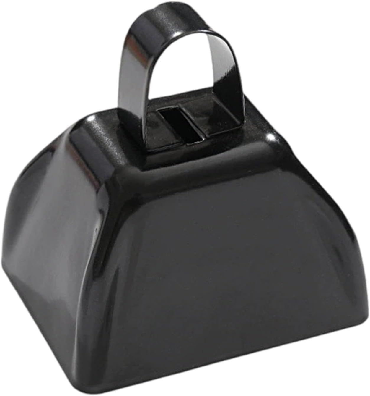 Yunhgft Metal Cowbell, 7.4 X 6 X 7.5 Cm, for Parties, Cheering, Graduation, Red