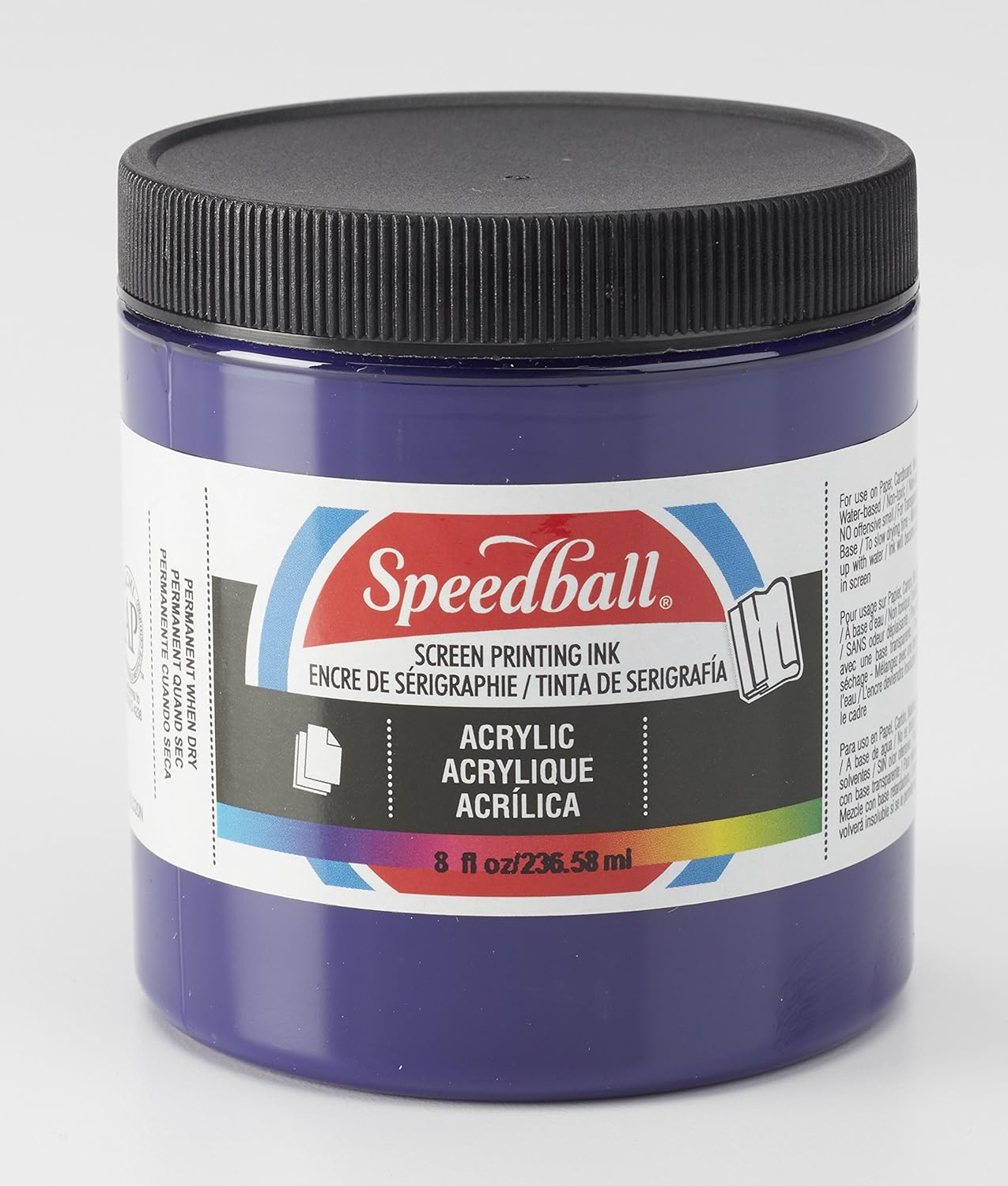 Speedball Acrylic Screen Printing Ink Primrose Yellow, 236Ml, Quality with Vibrant, Long-Lasting Colour, Premium Pigments, Ideal for Professional Artwork on Wood and Paper image number 6