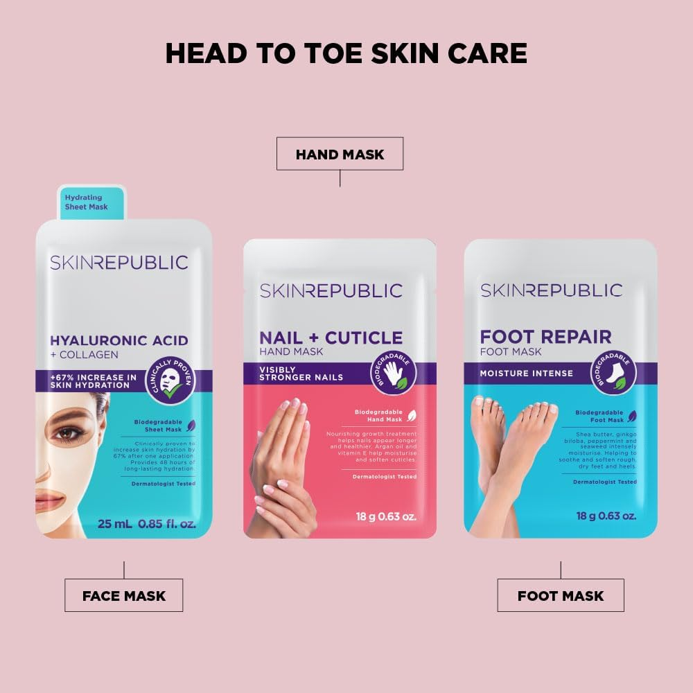 Skin Republic Nail + Cuticle Hand Mask image number 1