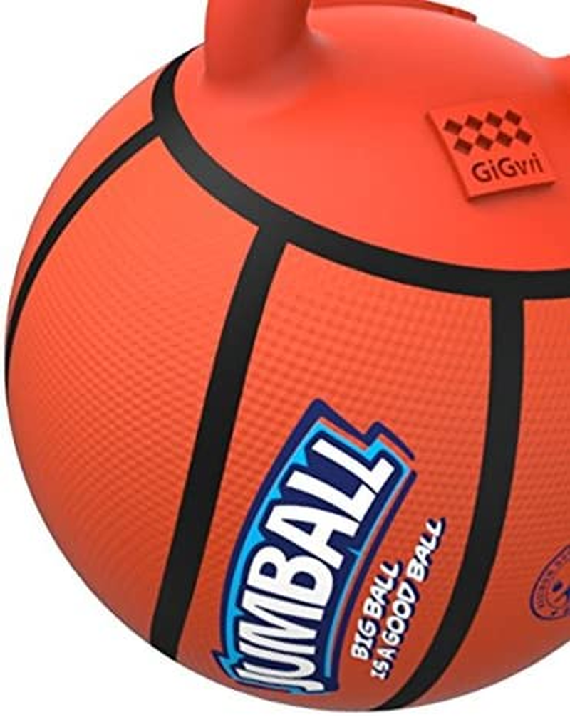 Gigwi Basketball Dog Toy, Orange