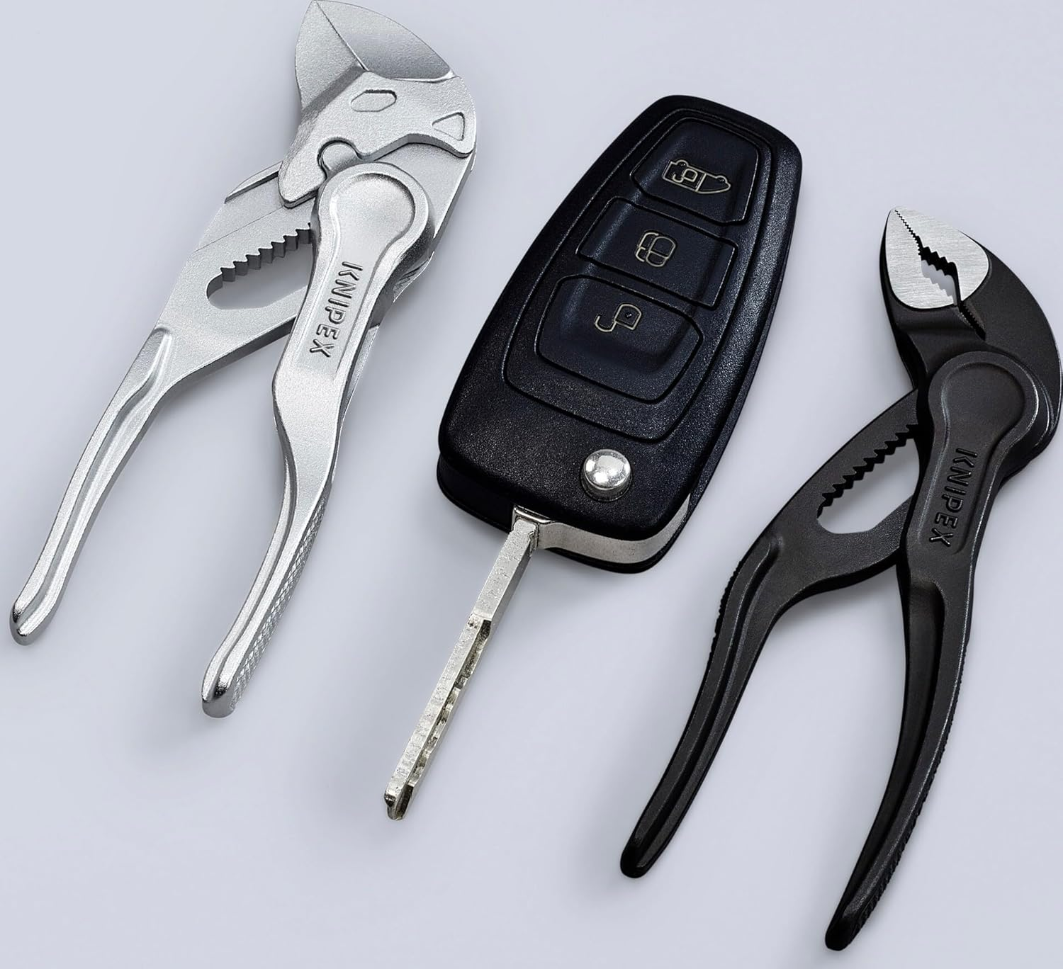 Knipex 86 04 100 BK Hard-Wearing Plier Wrench, 100 Mm Length image number 4