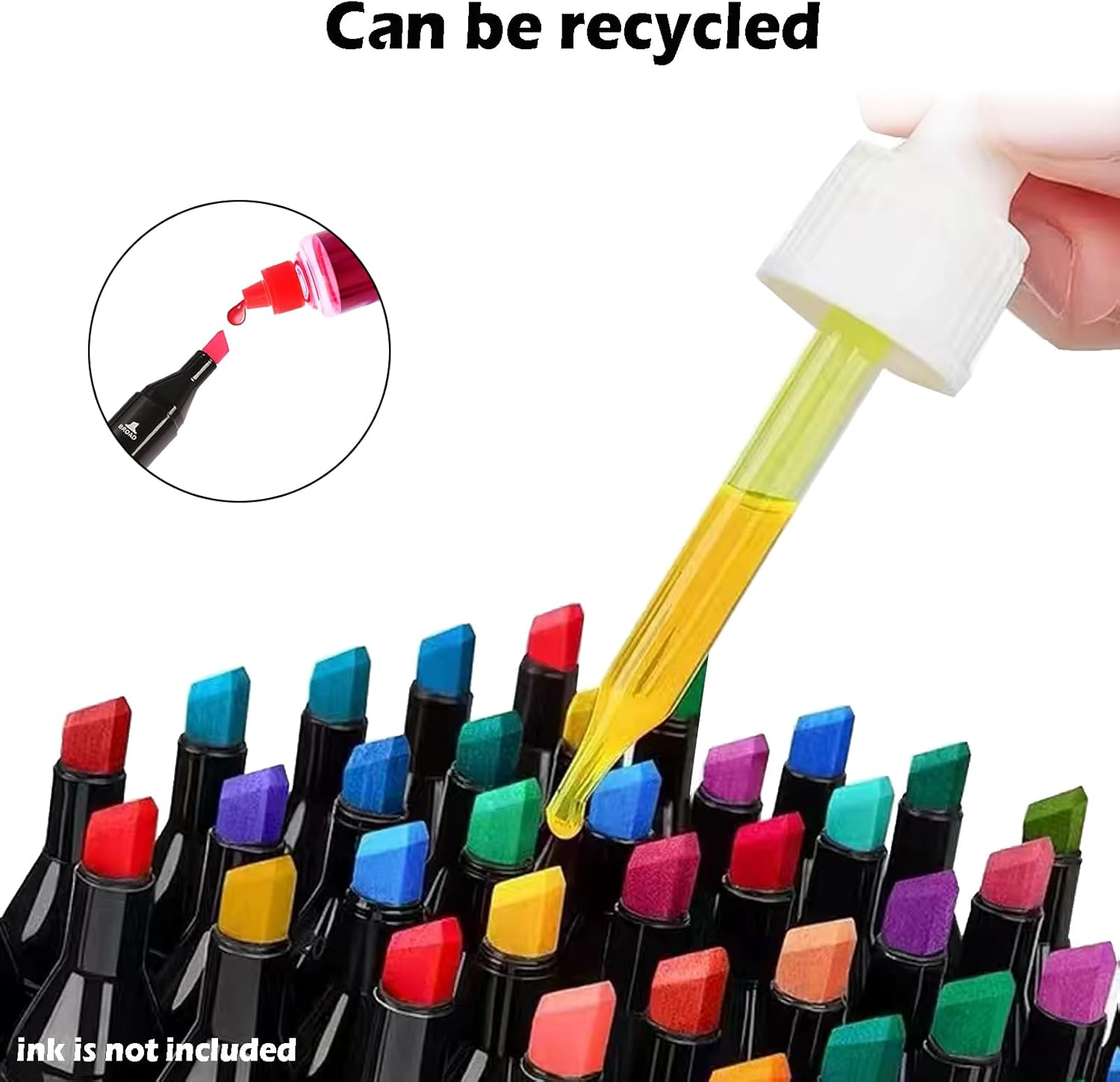 Jeyssui 80 Colors Alcohol Markers, Art Drawing Markers Set for Adults Dual Tip Permanent Sketch Markers,For Painting Sketching,Adult image number 4