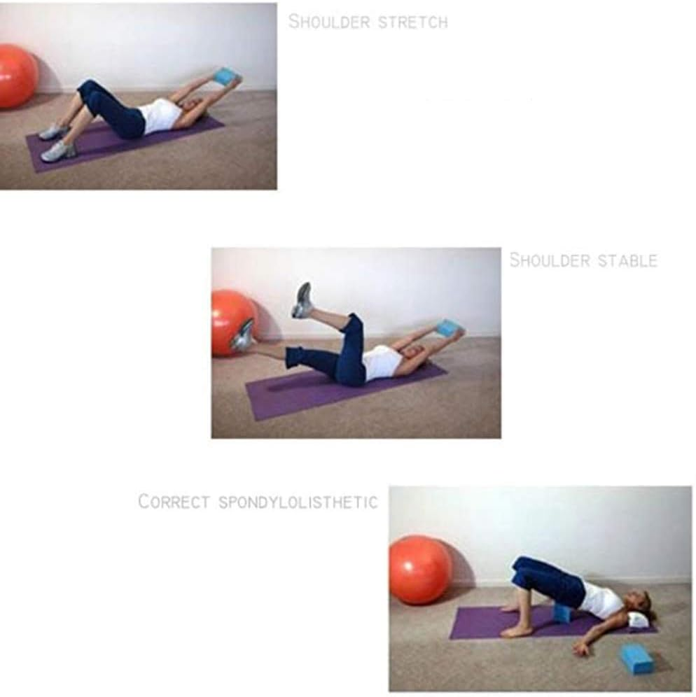 Dobetters Pilates Yoga Block Foaming Foam Brick Exercise Fitness (Fruit Green) image number 1