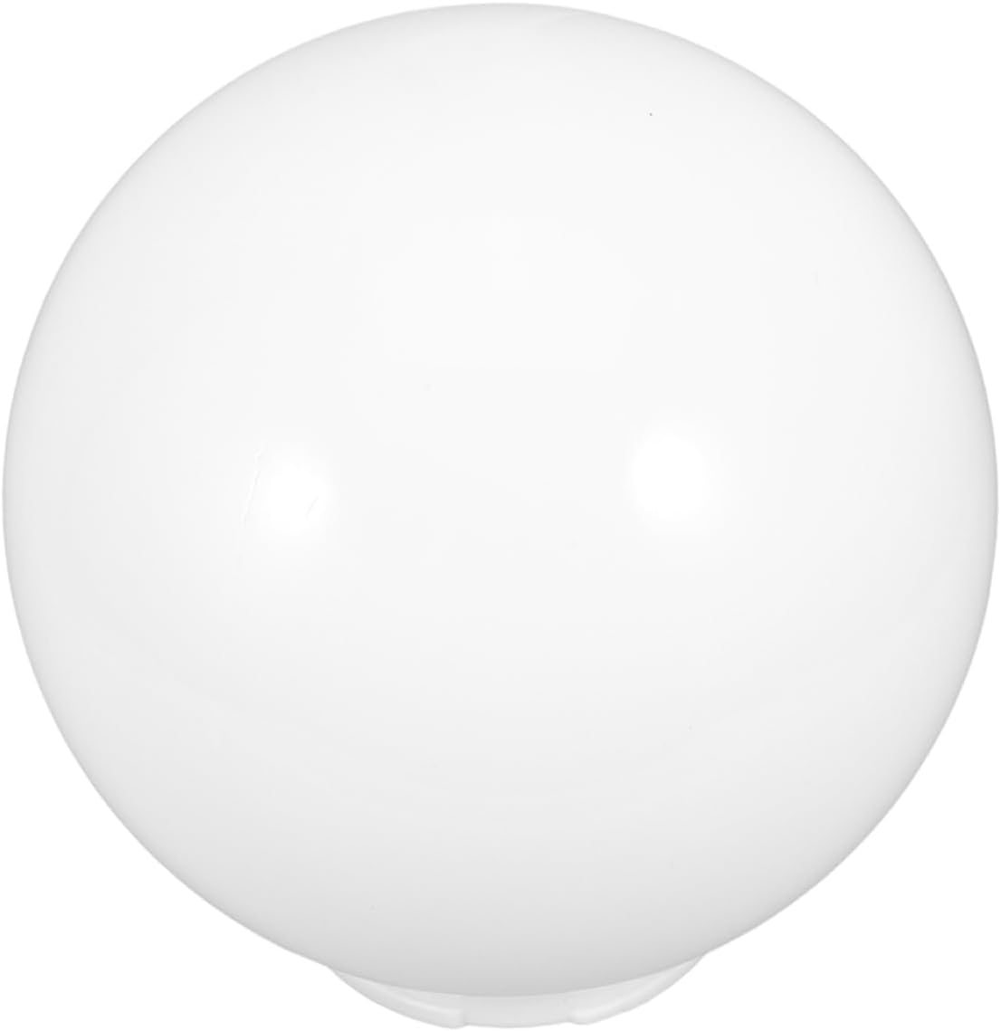 WHAMVOX Outdoor Acrylic Lamp Globe Cover 300Mm White Milk Ball Shaped Lampshade Fixture Replacement for Garden Fence Wall Lighting Accessories image number 1