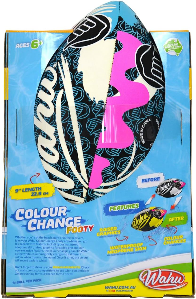 Wahu Colour Change Gridiron Footy Assorted image number 3