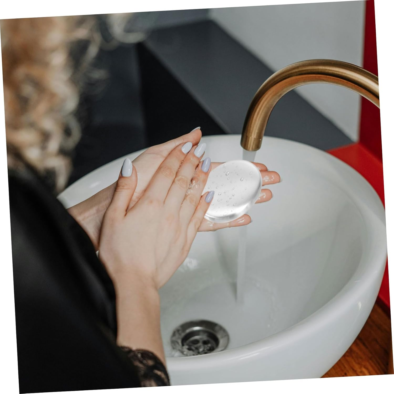 Zerodeko 2Pcs Odor Absorbing Metal Soap Bar Stainless Steel Soap for Kitchen Home Travel