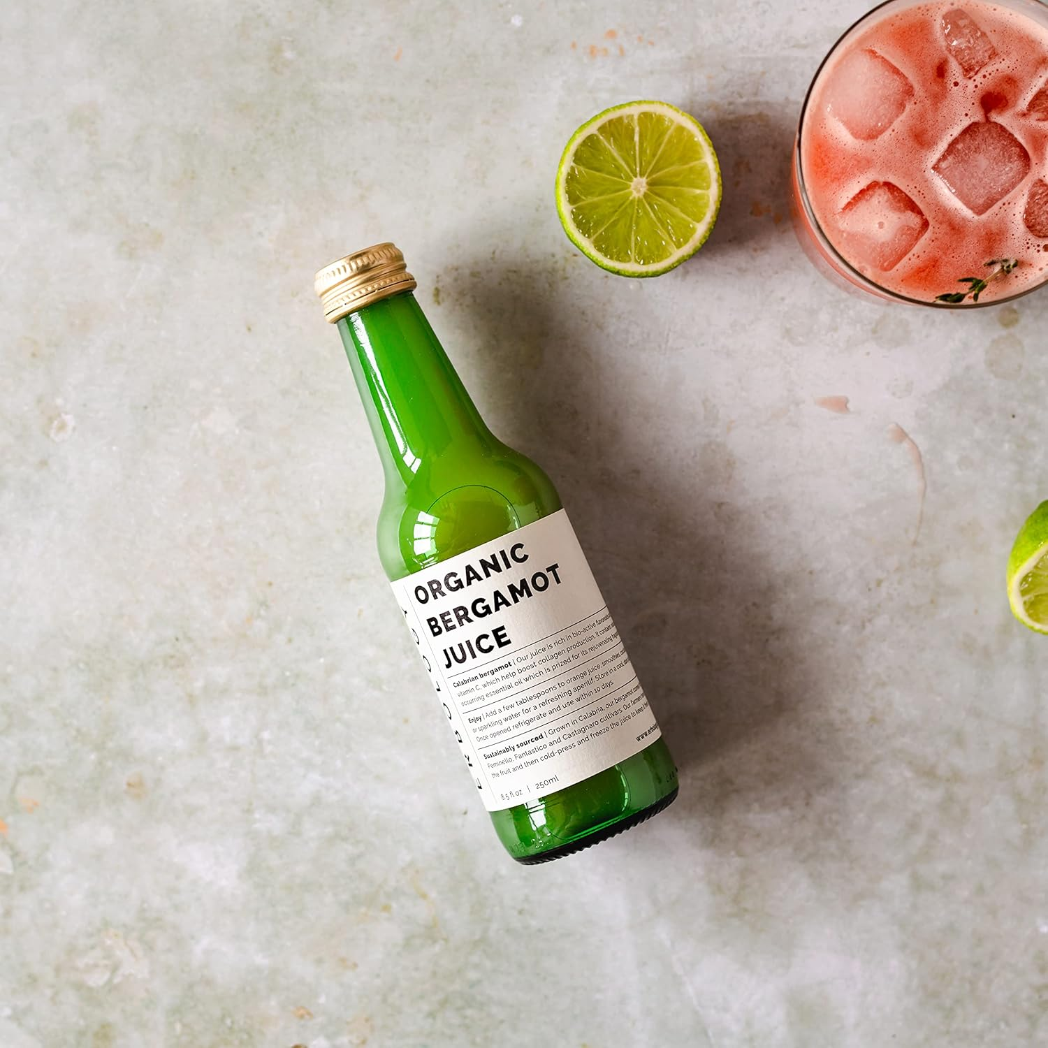 100% Organic Bergamot Juice 250Ml - Supports Immunity and Collagen Production - Rich in Vitamin C and Bioactive Flavonoids - Straight from Farm in Italy - Undiluted - No Added Sugar - Non-Gmo image number 2