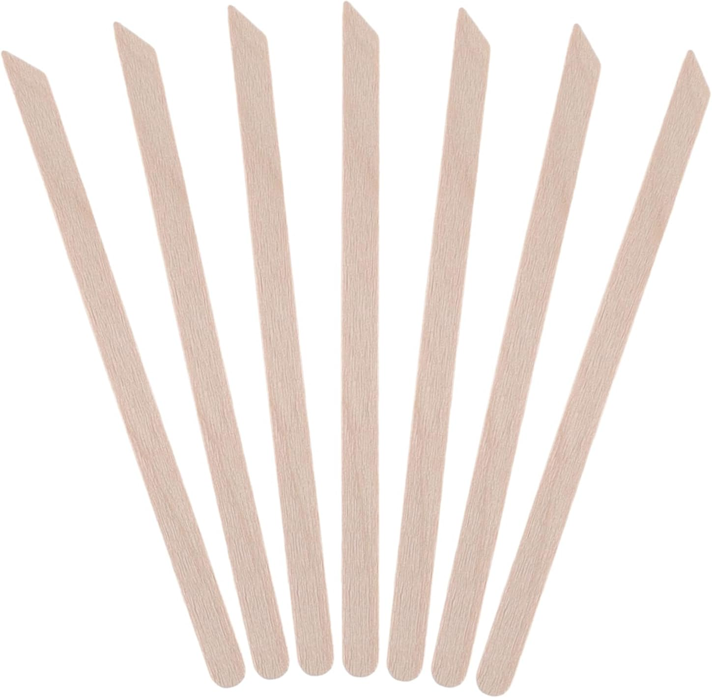 500/1000Pcs Small Wood Waxing Stick,Small Popsicle Sticks,Eyebrow Wax Sticks for Body Hair Removal Applicator,Paint Stirrer, Art Projects and Craft Wood Stick (500Pcs) image number 2