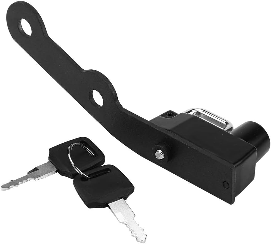 Motorcycle Helmet Locking Hook Aluminum Alloy for MT-09 FZ-09 FJ-09 XSR900 2014-2017 Secure Theft Prevention Portable Use Easy Operation for Commuting Traveling Urban Riding Weekend Adventures image number 4