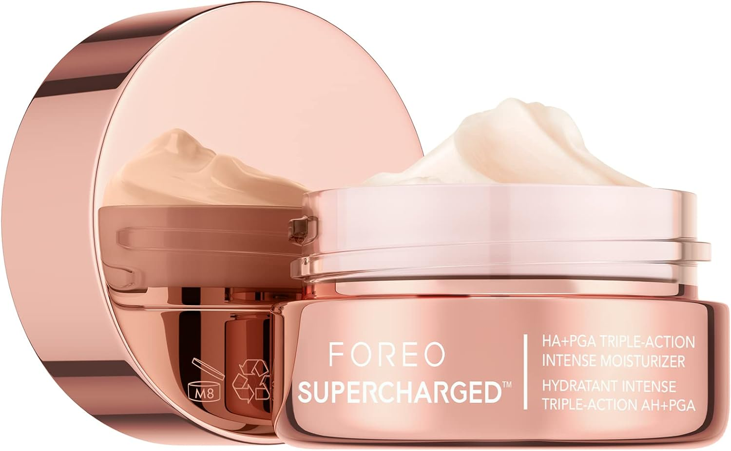 FOREO SUPERCHARGED HA+PGA Face Moisturizer - Wrinkle Cream for Face - Hyaluronic Acid & Squalane - Vegan - Cruelty & Gluten Free - Clean Skincare - 0.5 Fl.Oz image number 6