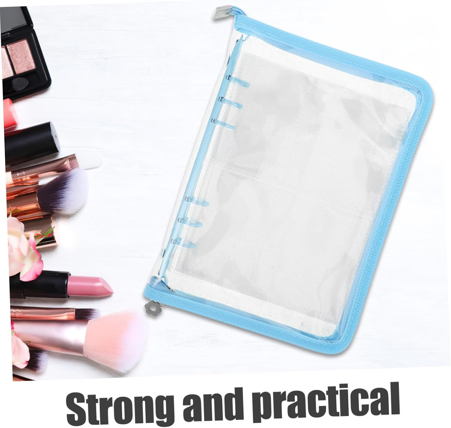 JECOMPRIS Jewelry Storage Book Portable Earring Organizer Case Travel Jewelry Binder for Necklace Bracelet for Organizing Earrings Trips image number 2