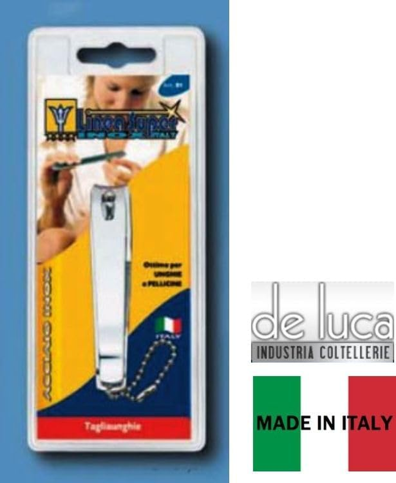 De Luca Nail Clippers Small Carbon Steel Chrome Plated