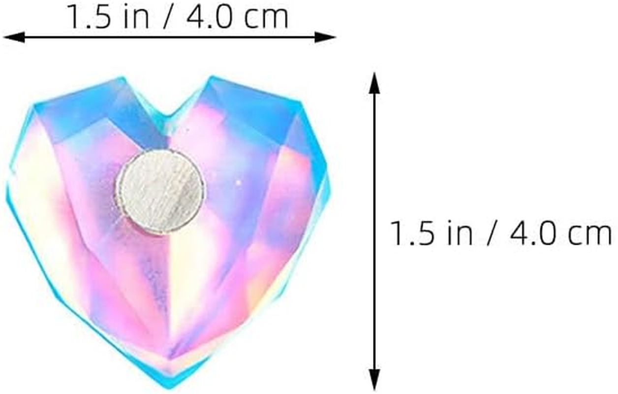 4Pcs Nail Tip Practice Stand: Heart Nail Display Stand - Unique for Realistic Hand Simulation for Training and Display Salon Home and Travel image number 6