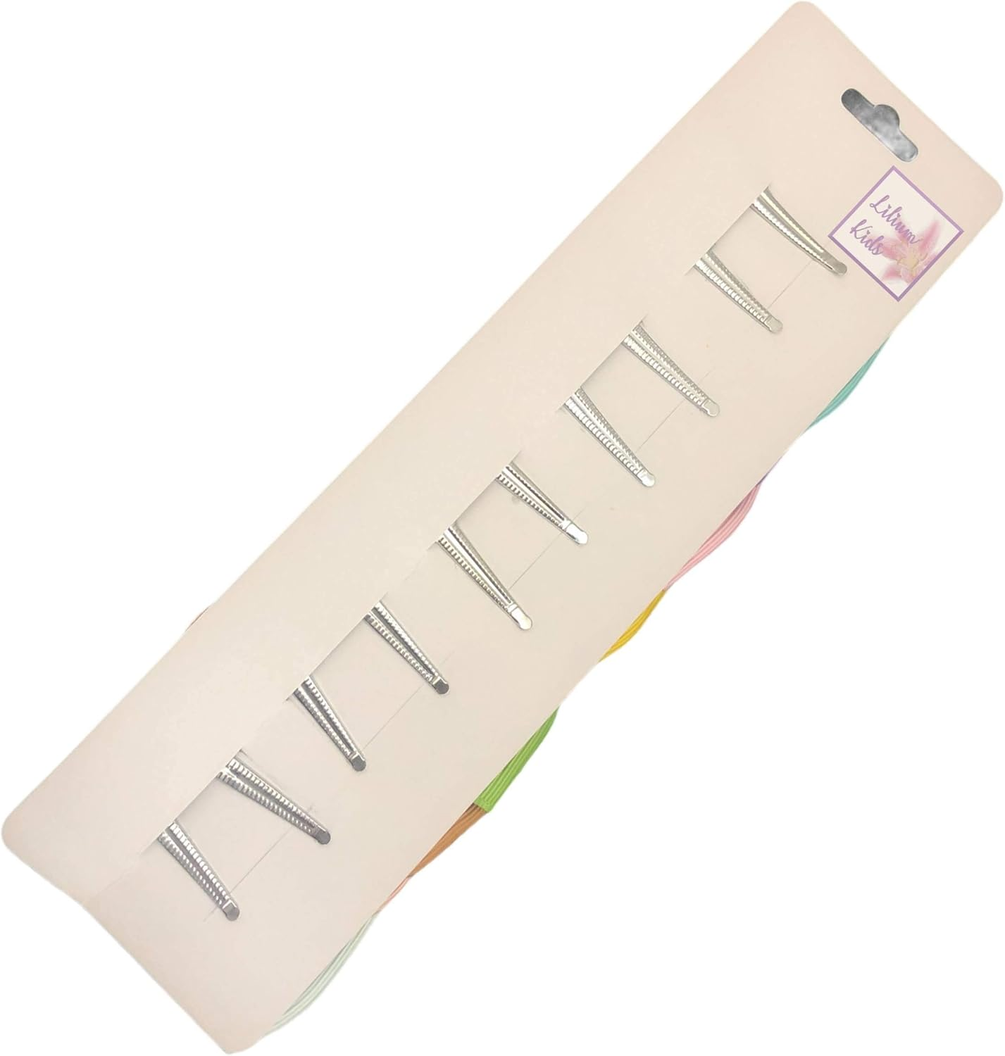 Purple Hair Bows Clips Slides Grips 2.7" Inch Soft Ribbon Small Straight School Hairbows for Girls 10Pcs image number 4