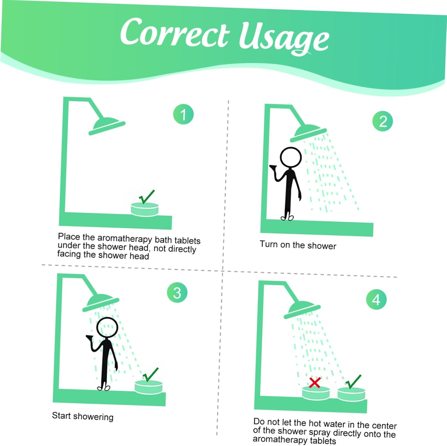 BELLIFFY Aromatherapy Shower Tablets 8Pcs Essential Oil Bath Salt Tablets for Relaxation and Stress Relief Spa-Like Experience at Home Suitable for Women and Personal Care image number 3