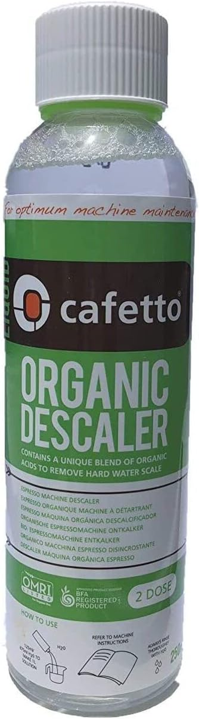 Cafetto CAF-LOD250 Liquid Organic Descaler, One Size, Multicolor, CAF-LOD250