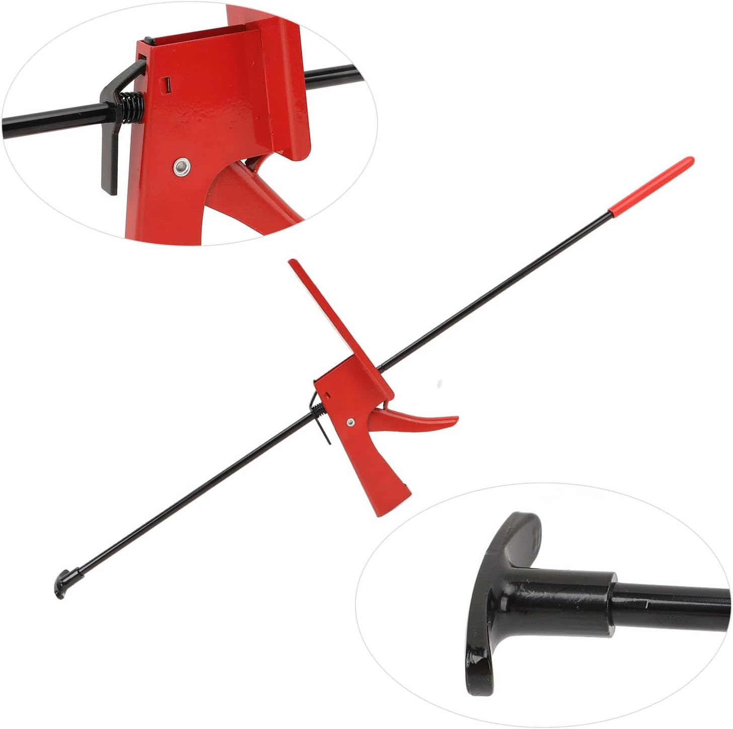 Adjustable Brake Pedal Depressor, 28 Inch Tool with Rubberized Foot for Car Brake, Accelerator, Pedal image number 3