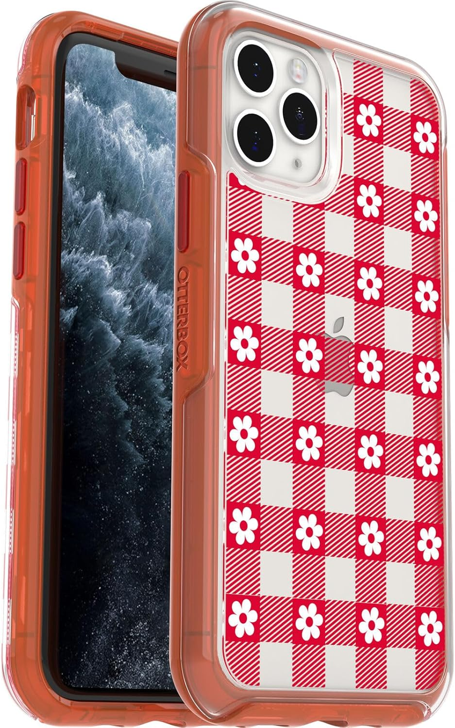 Otterbox Iphone 11 Pro (Only) - Symmetry Clear Series Case - Picnic Daisy - Ultra-Sleek - Wireless Charging Compatible - Raised Edges Protect Camera & Screen - Non-Retail Packaging, 27-54435-5157-NR - Beguiled Rose image number 3