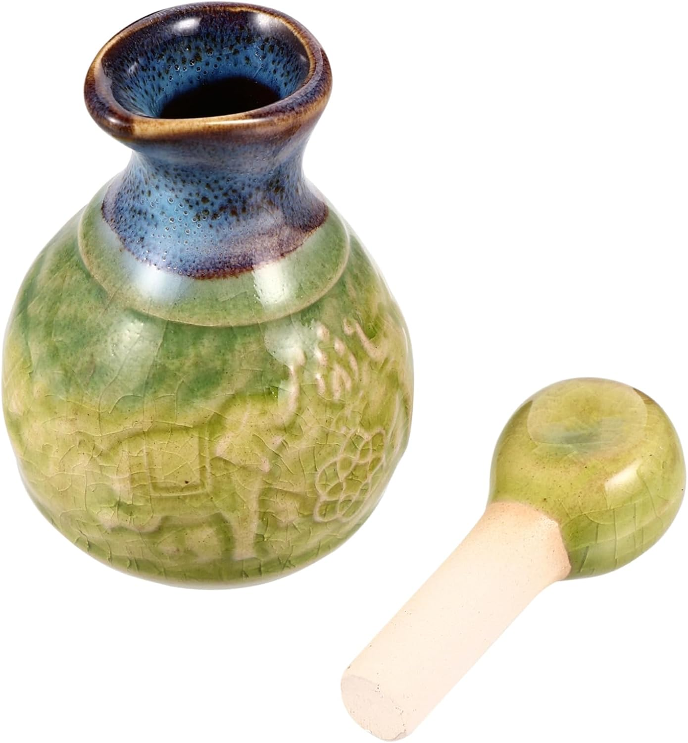 Aromatherapy Oils Essential Oil Bottle Stopper Decorative Ceramic Empty Perfume Bottle Storage