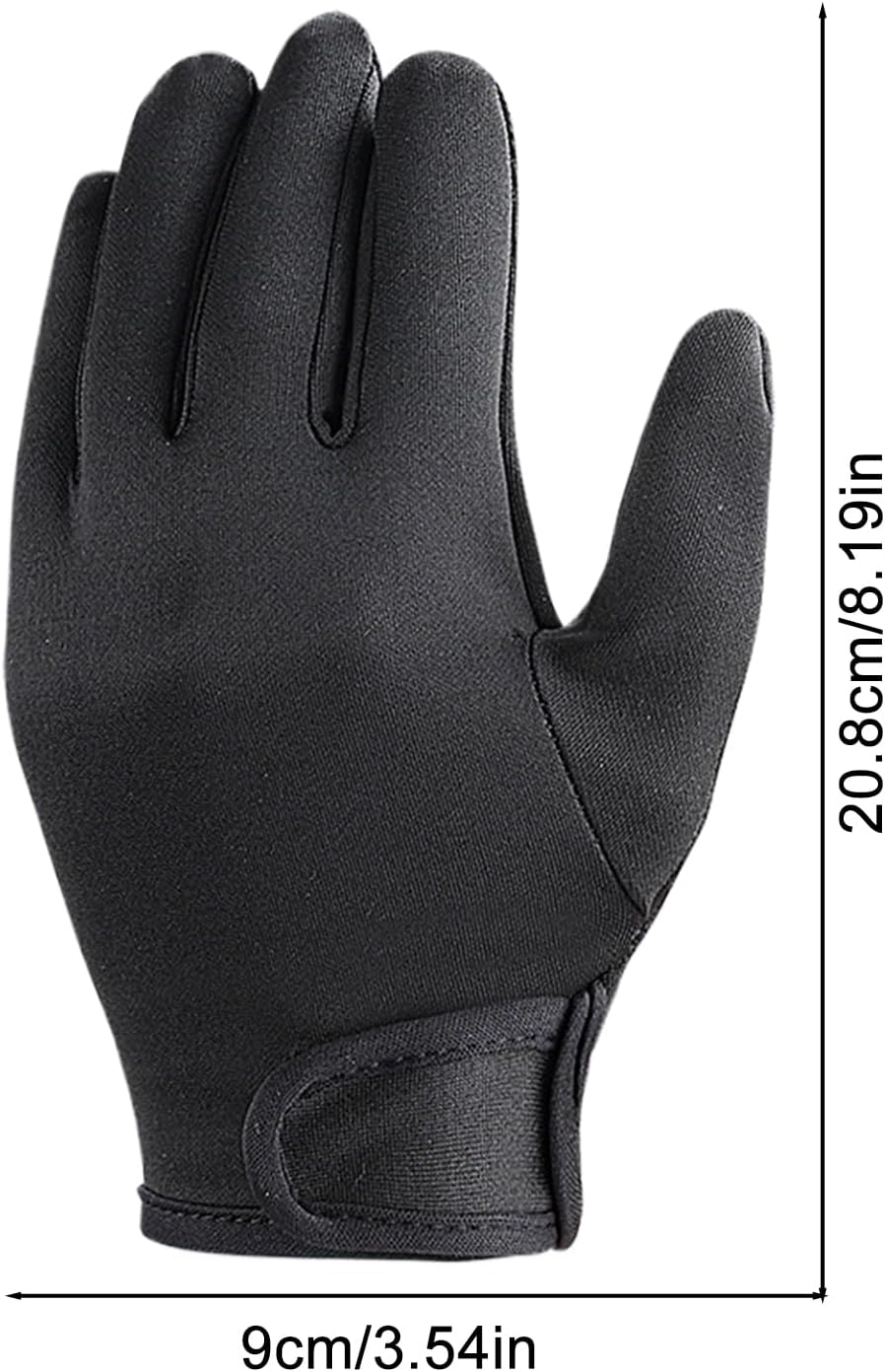 Hair Styling Heat Gloves, Professional Heat Resistant Hand Gloves for Hair Styling, Safe Thick Glove Mitt Household Supplies for Curling Iron image number 5