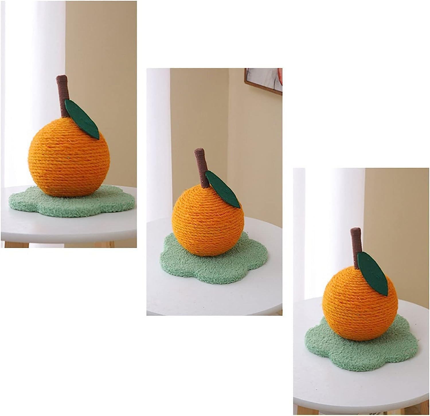 Cat Scratch Ball Sisal Toy Cat Tree Kitten Mat Climbing Cat Tower Chair Table Mat Cat Furniture Protector Everything image number 4