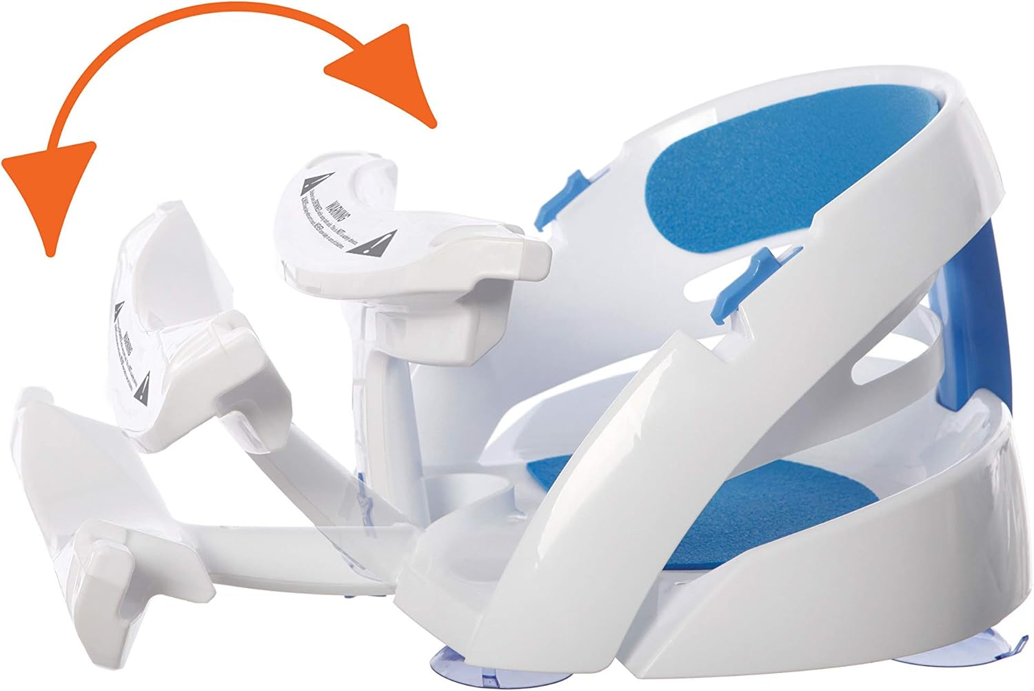 Dreambaby Extra Comfy Baby Bath Seat - Comfortable Baby Bath Support for Toddler Aged 6 to 24 Months - with Heat Sensing Indicator image number 4