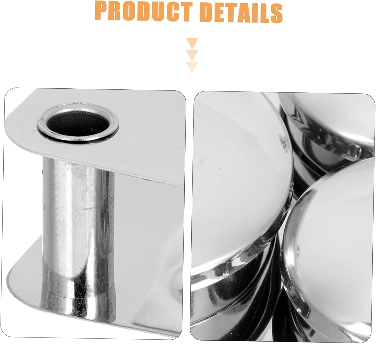 Zerodeko Manicure Kit of Stainless Steel Cups Nail Art Cup Powder Mixing for Nail Gel Salon image number 4