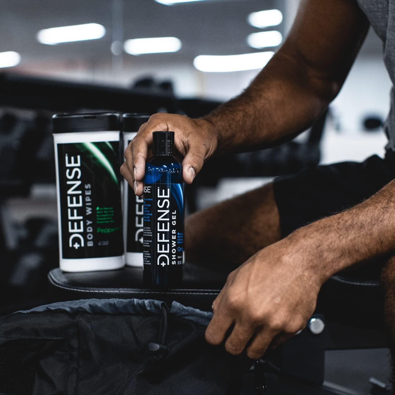 Defense Soap Body Wash Shower Gel 8 Oz - 100% Natural Tea Tree Oil and Eucalyptus Oil image number 2