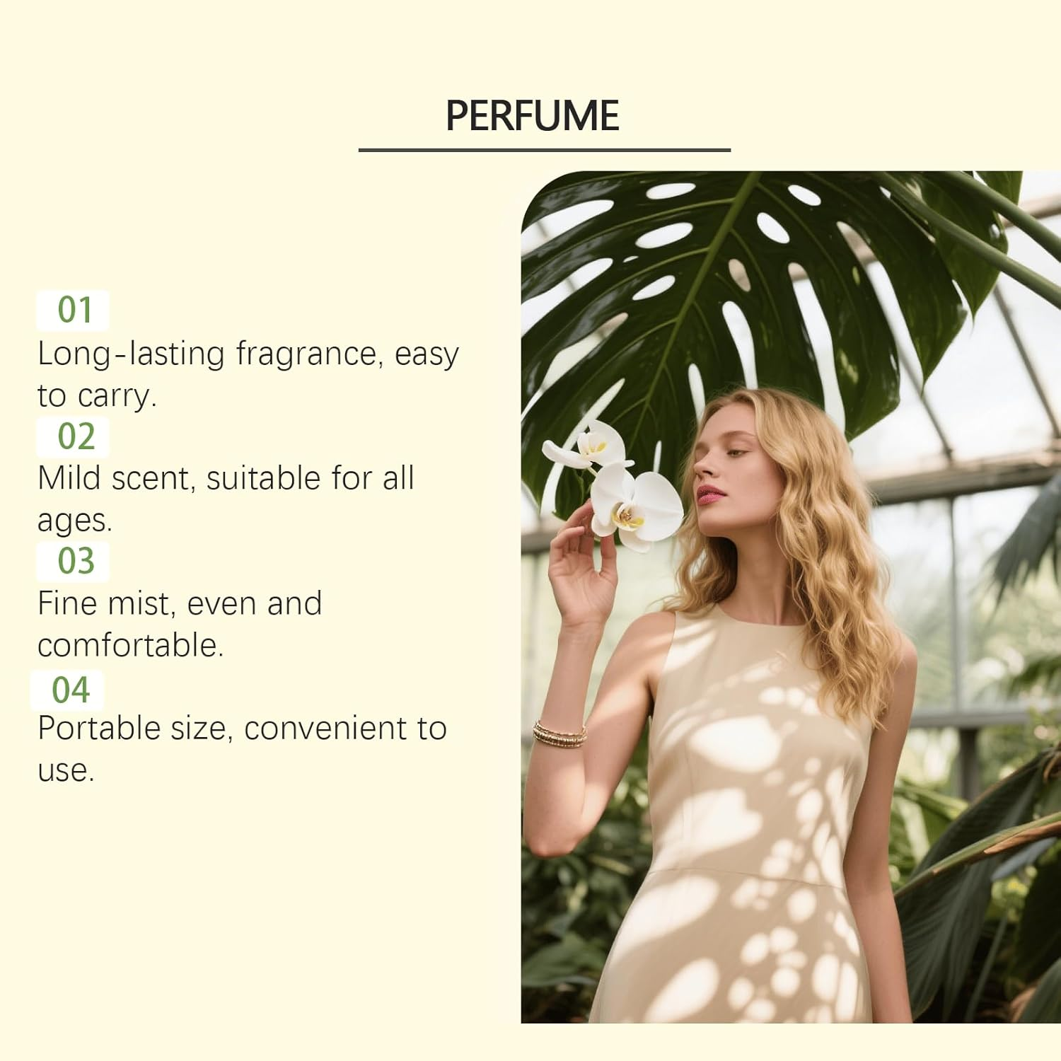 Coconut Fragrance Mist &ndash; Light Body Perfume Spray with Glycerin & Propylene Glycol &ndash; Refreshing Coconut Scent for a Pleasant Daily Aroma (2Pcs) - 4Pcs image number 7