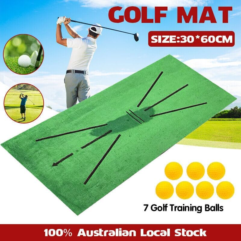 Golf Training Mat for Swing Detection Batting Golf Aid Game Practice Training - Ideal for Home & Office image number 2